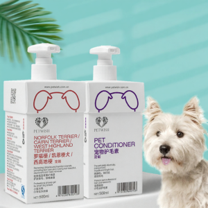 PETWISH | West Highland Terrier White Fur Special Bath Shampoo Long-lasting Fragrance