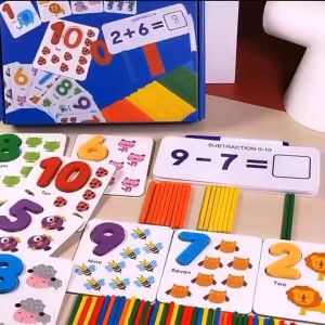 Mathematics Early Education Fun Cartoon Mathematics Enlightement teaching aids