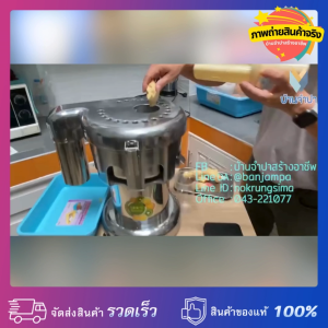 เครื่องสกัดแยกกากน้ำผักผลไม้ สแตนเลสแท้ รุ่นใช้งานเชิงพาณิชย์