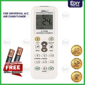Universal Multi Air Cond Aircond Conditioner Remote Control K-1028E HITACHI K1028E