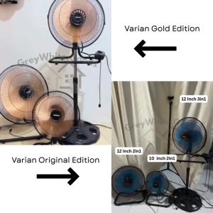 Kipas Angin Besi Tornado Fan 12 Inch 3in1 Wall Fan Hemat Daya Kencang Garansi 1 Tahun