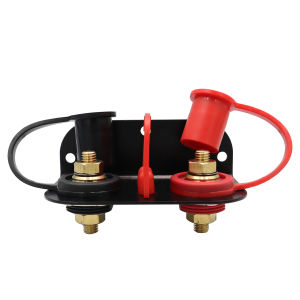 Bộ Định Vị Lại Thiết Bị Đầu Cuối Pin Đua Xe 2X Dành Cho Xe Tải UTV ATV RV - Phụ Kiện Cáp Kết Nối Bằng Hợp Kim Kẽm Cao Su
