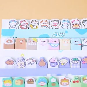VK 120 Sheets Cute Shaped Sticky Notes Index Post Note Cartoon Memo Pads School Supplies Scrapbook