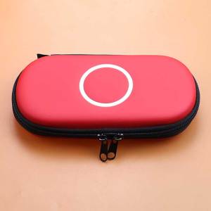 JCD | Túi Đựng Đồ Du Lịch Di Động JCD Dành Cho Máy Chơi Game PSP 1000/2000/3000 Vỏ Cứng EVA Có Vòng Thép Bảo Vệ Màu Đen/đỏ/xanh Dương