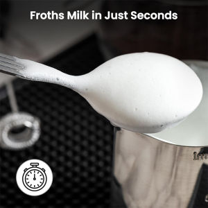 เครื่องผสมช็อกโกแลตร้อนลาเต้ Frappe แบบมือถือชงกาแฟเครื่องตีนมไฟฟ้า