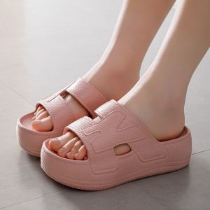 Dép Đế Dày Cao Gót Mùa Hè Mới Cho Nữ Giày Đi Biển Chống Trượt Giày Đế EVA Đế Dày Đế Cao Su Đế Mềm Thoáng Khí Chống Trượt