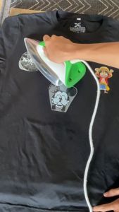 SABLON SETRIKA DTF 10cm CARTOON satuan / Print DTF iron patch ANIMASI KARAKTER MICKEY MOUSE DONALD