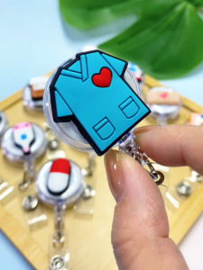 Retractable ID Holder Clip Nurse Badge Reel For Medical School Office Supplies Stationary Gift Student Accessories