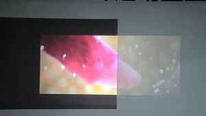 【ร้านไทย】120 นิ้ว หนาขึ้น จอโปรเจคเตอร์ จอพับโปรเจคเตอร์ จอโปรเจอคเตอร์พกพา จอฉายโปรเจกเตอ โปรเจคเตอร์หน้าจอ อัตราส่วน 16: 9 projector screen