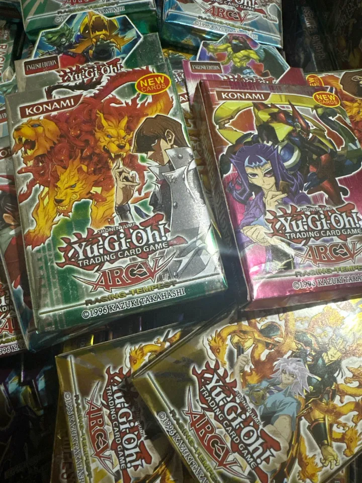 raging tempest booster box Amazon.com: Yu-Gi-Oh 1x Raging Tempest Booster Pack 1st Ed : Toys & Games main image 0