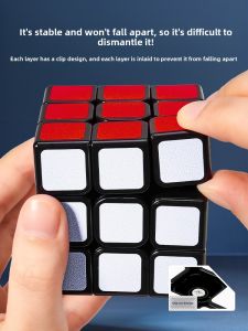 FUZAO | Smooth Version Educational Toy for Children 3x3 2x2 4x4 Rubiks Cube