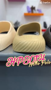 Hello Polo รองเท้าแตะลายอุ้งเท้าแมวน่ารัก ส้นหนา 4 ซม รองเท้านิ่มเหมือนเหยียบอึ กันลื่นรองเท้าแตะใส่ในบ้าน สําหรับผู้หญิง และผู้ชาย HP8014