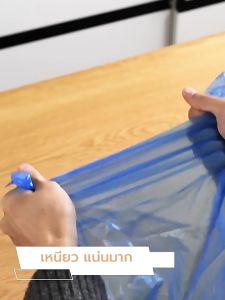 ถุงขยะหูหิ้ว ถุงขยะแบบม้วน (1 ม้วน) 100 ใบ รุ่น P20 - P21 ถุงขยะแบบม้วน มี 2 ขนาด 45 x 50 cm. และ 50 x 60 cm. คุณภาพดี ทนทาน ไม่รั่วซึม สะดวกในการใช้งาน