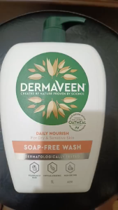 DermaVeen Daily Nourish Soap-Free Wash (1 Liter)