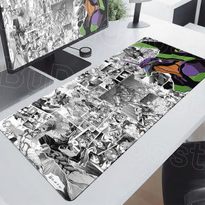 Bandai | Anime E-Evangelions Mouse Pad 1000x500mm Speed Gamer Keyboard Mausepad Cool EVA-01 Non-slip Rubber Deskmat PC Gaming Accessories