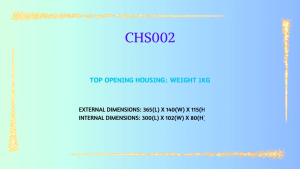 CCTV Camera Metal Outdoor Enclosure Bracket Top Opening Housing Casing Big 365 x 140 x 115 mm 1KG CHS002