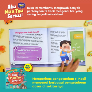 Aku Mau Tau Semua Jilid 1 - Buku Pengetahuan Anak Hardcover - Edukasi Anak Hard Cover - Ziyadbooks