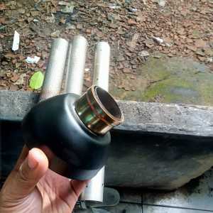 moncong knalpot sijiro out 45 plus saringan full sarteng sarbor fre baud atas bawahr
