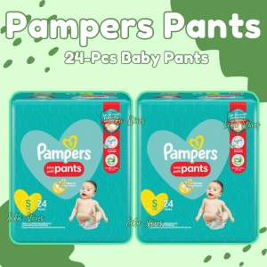 PAMPERS Baby Dry Pants Economy Diaper Small 24