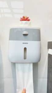 Hộp đựng Giấy Vệ Sinh ECOCO Cao cấp 2 tầng - Đa năng Sang trọng Tiện dụng