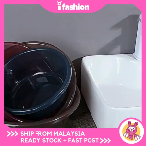 iFASHION 2293 Thickened Transparent Wash Basin Household Plastic Laundry Besen Plastik Cuci Muka