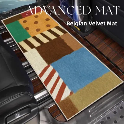 Customizable MPV Second Row Universal Fit Anti-Dirty Car Mat