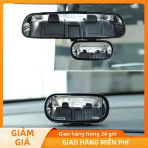 Gương Chiếu Hậu Ô Tô Chỉnh Được 360 Độ Gương Phụ Trợ Quan Sát Điểm Mù Gương Chiếu Hậu Góc Rộng Hỗ Trợ Đỗ Xe