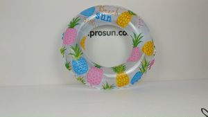 Prosun Intex 51-cm/20-Inches Inflatable Swim Ring Children Age 3 - 6 Pool Float Floaties (WSR 51 - Pineapple)
