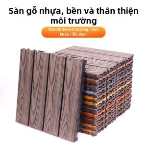 Sàn Gỗ Nhựa Composite Ngoài Trời DIY