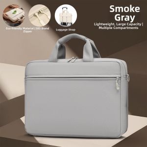 QINNXER | Airbag Shockproof Waterproof Laptop Bag Large Capacity