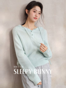 Hooded Soft Comfy Loose Casual Wear Womens Sweater