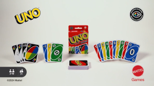 UNO Color & Number Matching Mattel Card Game for 2 to 10 Players (W2085)