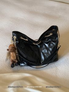 CHIO‘2ND | Tote Bag Womens Fashion Large Black Single-Shoulder