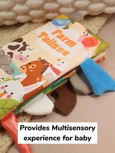 Baby Book Cloth Book for baby Buku baby Soft book for baby Sensory book for baby buku bayi buku kain untuk baby 6 bulan