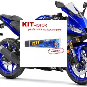 Pengkilap bodi KIT motor paste wax metallic 60 gram