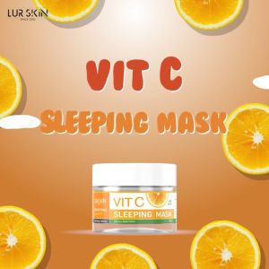 🔥 LURSKIN Vitamin C Sleeping Mask 50 g สำรวจคุณภาพ ฟรีส่งฟรี สลีปปิ้งมาร์ค ฟื้นฟูผิวชั่วข้ามคืน สมบูรณ์ & ออร์เดอร์ ( ซื้อ 1 แถม 1 )