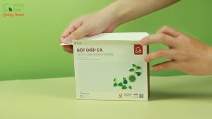 Combo Bột Diếp Cá Sấy Lạnh Nguyên Chất Hộp 45g  - Giảm mở giảm cân kháng viêm hỗ trợ trĩ táo bón