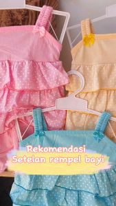 Setelan Bayi Perempuan 0 - 6 Bulan Newborn Murah / Baju Bayi Rempel