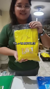 JJK DIY dishwashing LIQUID KIT 2Lto15L Easy Mix formula-calamansi & Lemomn scent