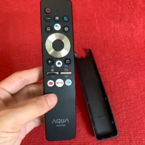 Điều khiển tivi Aqua giọng nói chính hãng remote aqua smart TV thông minh điều khiển từ xa tivi có MIC sử dụng giọng nói BH 1 đổi mới