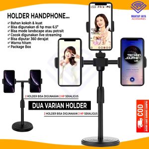 [COD] PHONE STAND HOLDER PEYANGGAH HP MULTI SCREEN UNTUK LIVE