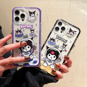 Phone Casing OPPO Reno11 F 5g Cute Cartoon Transparent Soft Silicone Phone Cover Astronaut Kuromi Pattern Soft Case OPPO Reno 11f 5g