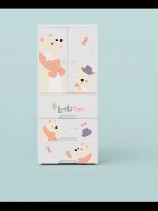 70cm Baby Clothes Storage Orocan Kids Cabinet Drawer Plastic Cabinet lalagyan ng damit assemble Cabinet clothes storage