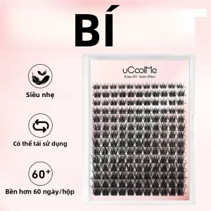 uCoolMe Lashes Secret 154PCS 0.05mm Fluffy C-Curl Bộ Dụng Cụ Nối Mi Giả Cá Nhân Siêu Nhẹ Mềm Mại Tại Nhà
