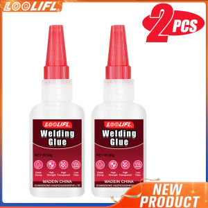 LOOLIFL super strong welding glue instantly sticky waterproof glue all-purpose glue used in wood ceramics metals and so on.