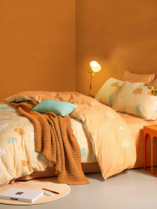 Thickening Flannel Cotton 4-Piece Set