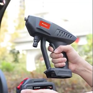 Bộ Máy Rửa Xe 2 PIN 199V Cầm Tay Chính Hãng  Không Dây Áp Lực Cao Cho Mọi Loại Xe 2 PIN 199V 30000mAH Công Suất 1400W