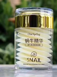 BIOAOUA | Snail Face Cream Collagen Firming Fade Fine Lines Eye Massage Roller  Reduce Wrinkles Eye Bags Korean Skin Care Product