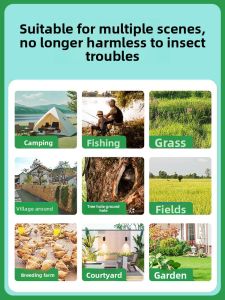 MONLEYTA | Long-Lasting Strong Outdoor Camping Snake Repellent Powder Effective Against Insects Rodents Centipedes Sulfur Rainproof