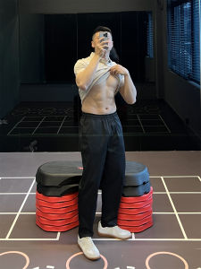 Mens Outdoor Commute SOLOTEX Long Pants Three-Proof Functional Sports Loose Breathable Quick-Drying Fitness Trousers Spring Summer